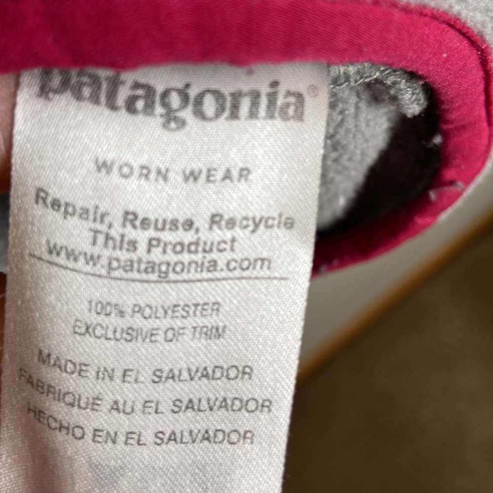 Patagonia Girls Large Synchilla Snap-T Pullover Jacket Winter Outdoor Gorpcore - Picture 6 of 8